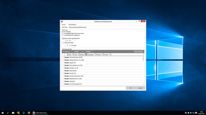 G DATA Patch Management – Softwareverdeelopdracht