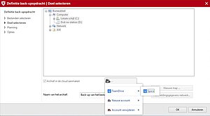 G DATA Internet Security back-upopdracht