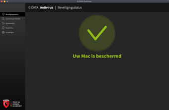 G DATA Antivirus Mac beschermd