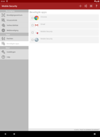 G DATA Mobile Security Android Beveiligde apps