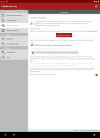 G DATA Mobile Security Android Verlies/diefstal